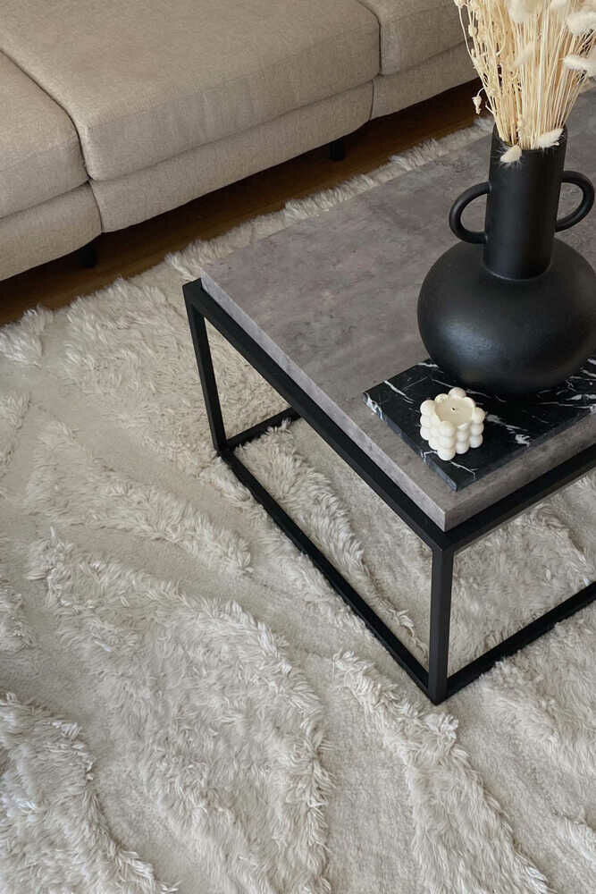 Lorena Canals Enkang ivory villamatto 170x240cm,tilaustuote
