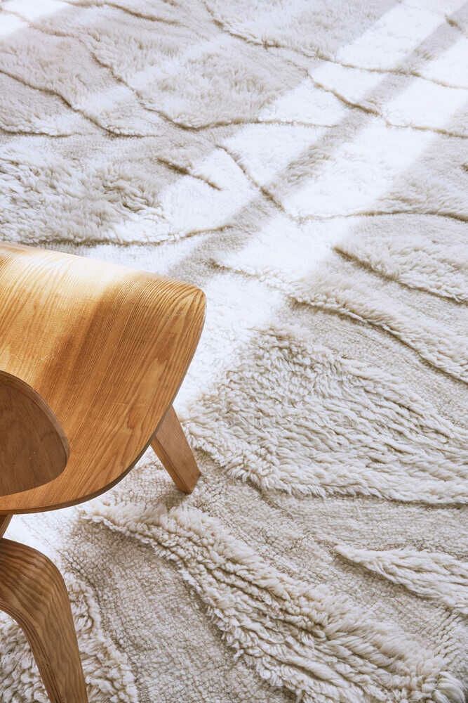 Lorena Canals Enkang ivory villamatto 170x240cm,tilaustuote