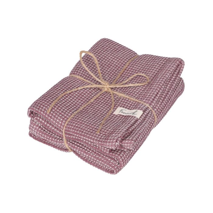 Fanni K Home Stories kitchen towel bamboo 2pcs 50x70cm plum