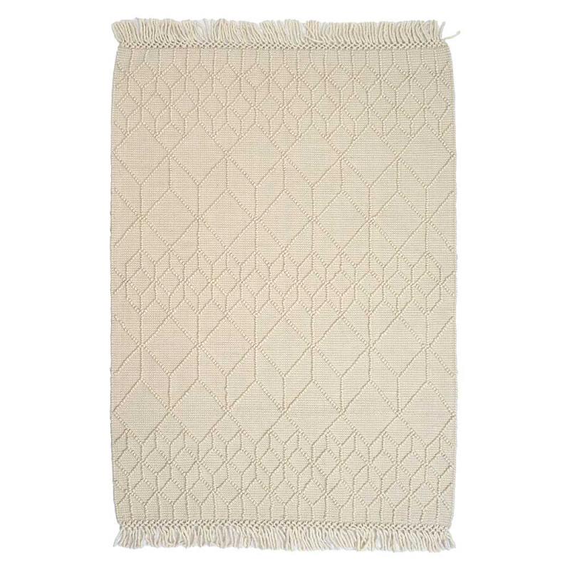 Kuura wool rug white 200x290cm
