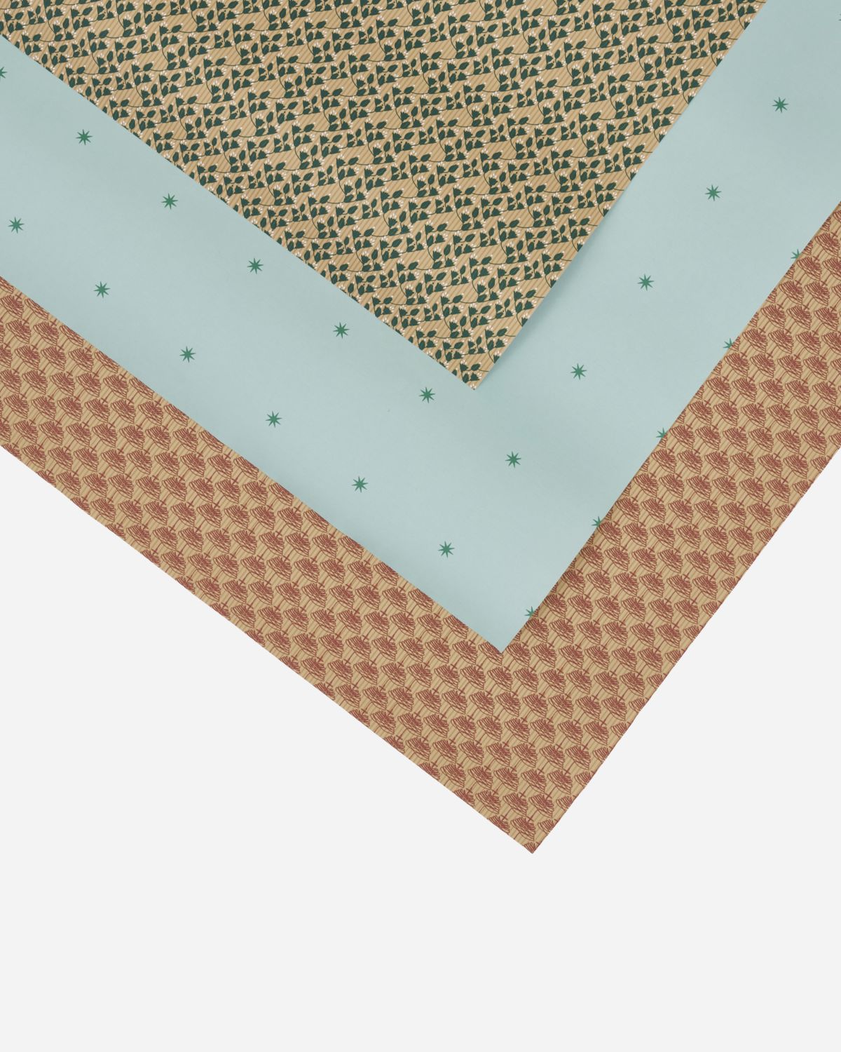 House Doctor gift wrap, 3 rolls/pack