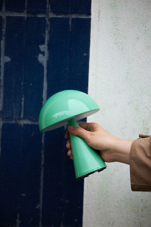 Hübsch Mush portable lamp, green, custom made