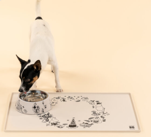 Muurla Moomin for pets silicone mat Moomin 80, 60x40cm, custom product