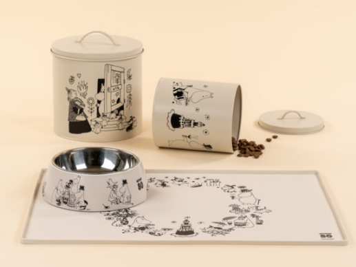 Muurla Moomin for pets silicone mat Moomin 80, 60x40cm, custom product