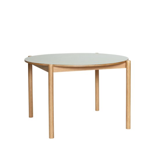 Hübsch pöytä Oblique, halk 115cm, harmaa