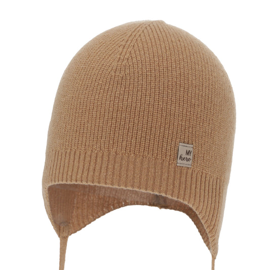 Lasten pipo merinovilla/kashmir, camel, koko 42-44