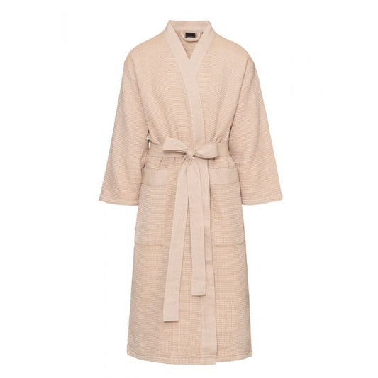 Rento kylpytakki Kenno S/M beige/valkoinen