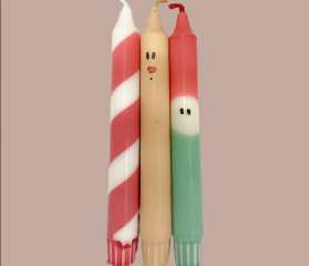 Lumiyama candle package Rudolph &amp; Co 3pcs/pack